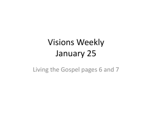 Visions Weekly January 25