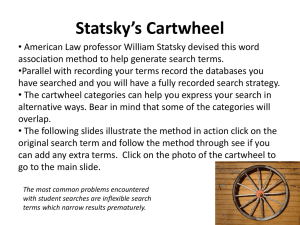 Statsky`s Cartwheel