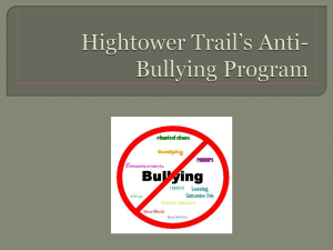 HTMS Anti-Bullying Program