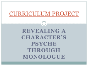 CURRICULUM PROJECT Powerpoint