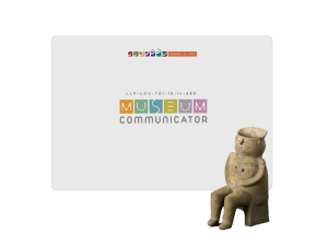 materials - MUSEUM communicator