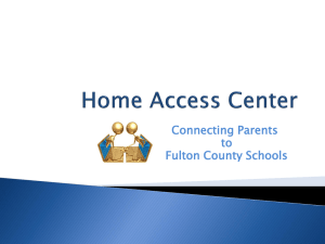 Home Access Center - Fulton County Schools