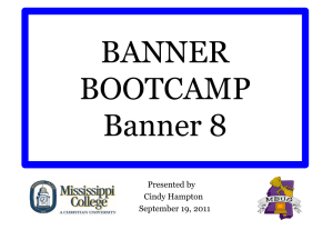 Banner Boot Camp