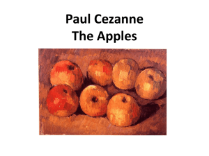 Paul Cezanne Apples