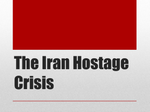 The Iran Hostage Crisis - Mr. Davis` US History Website