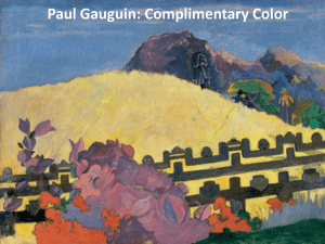 Paul Gauguin: Opposite Color Masterpieces