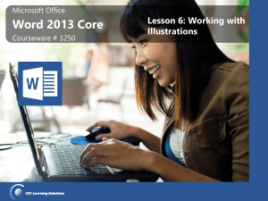 Word 2013 Core