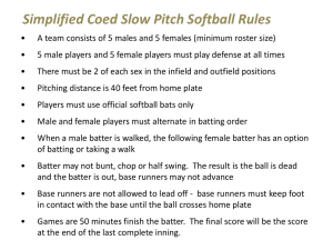 WWAST Coed Tournament Rules - Wounded Warrior Southlake