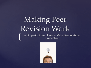 Making-Peer-Revision-Work