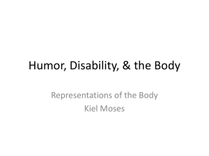 Humor, Disability, & the Body