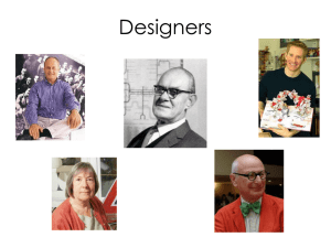 Designers - original PowerPoint presentation