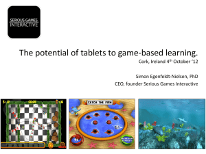 PowerPoint-præsentation - Future of game