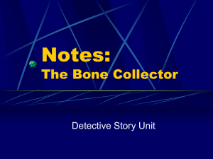 Notes on The Bone Collector