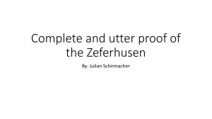 Complete and utter proof of the Zeferhusen