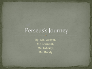 Perseus*s Journey