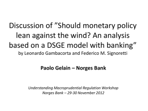 Paolo Gelain - Norges Bank