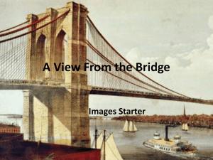 A View From the Bridge Images starter