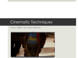 Cinematic devices Juno compressed