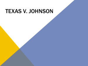 Texas v. Johnson