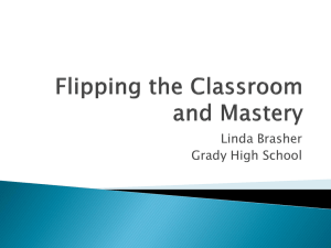 Flipping or Mastery