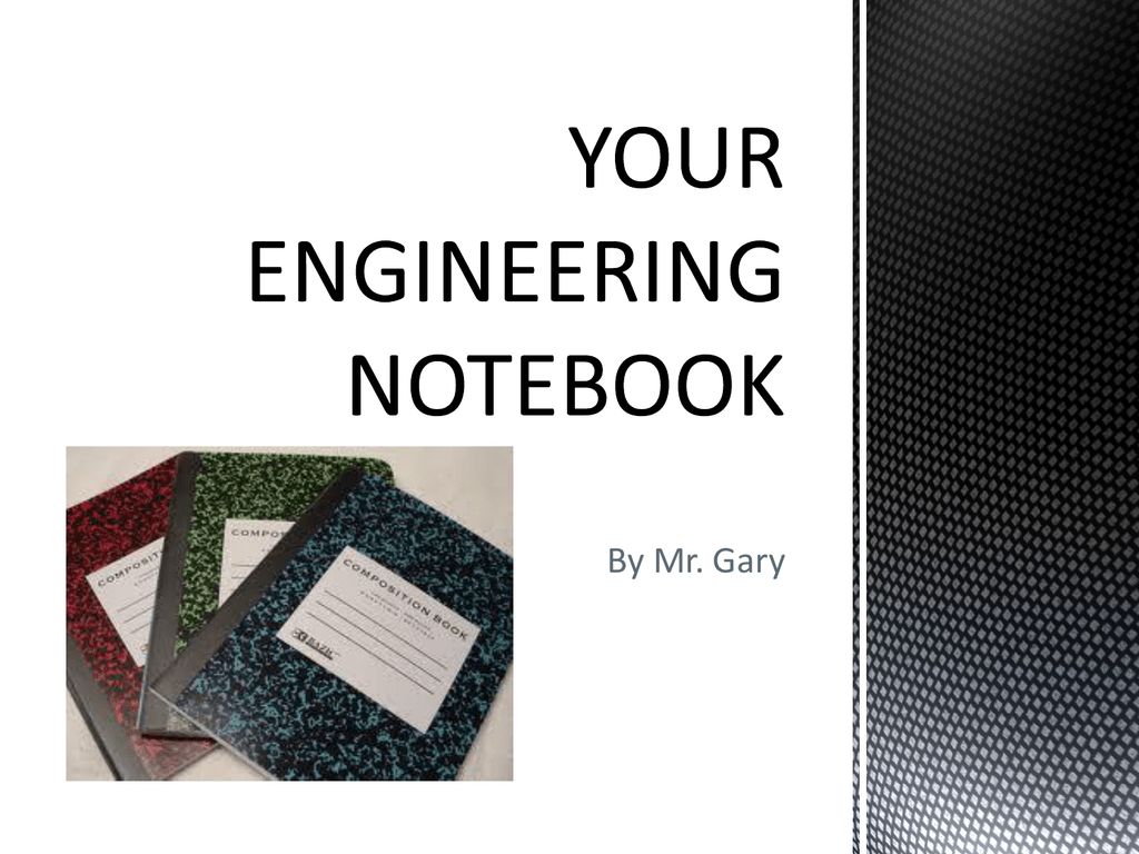 engineering notebooks