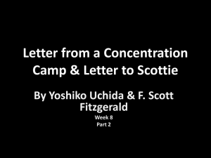 Letter from a Concentration Camp
