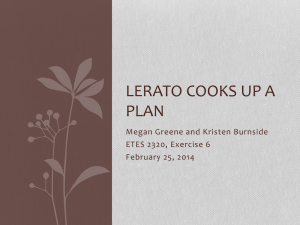 Lerato Cooks Up a Plan