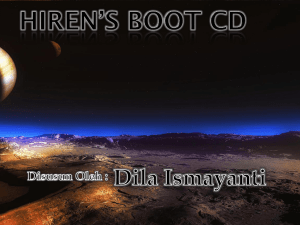 Hiren`s Boot CD