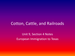 Unit 9, Section Four Notes 2014