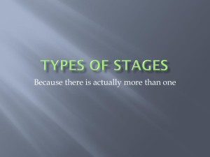Intro - Types of Stages