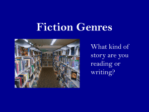 Fiction Genres Powerpoint