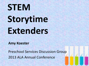 STEM Storytime Extenders