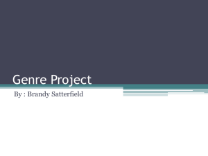 Genre Project , Brandy Satterfield