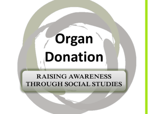 Powerpoint - the Organ Donation New Zealand website