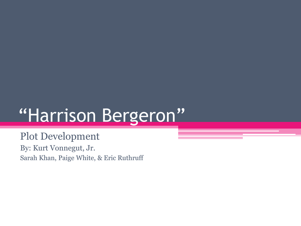 Science Fiction Short Story Harrison Bergeron