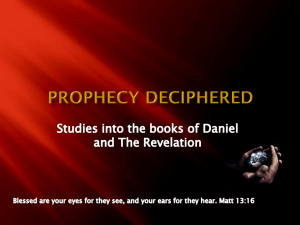 Seminar 1 Revelation 4 and 5