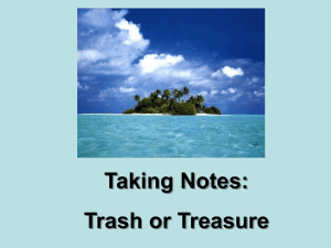 Trash and Treasure
