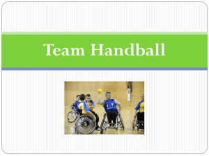 Team Handball ppt