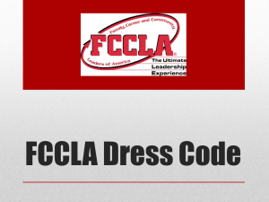 FCCLA-Dress-Code-PowerPoint - WA
