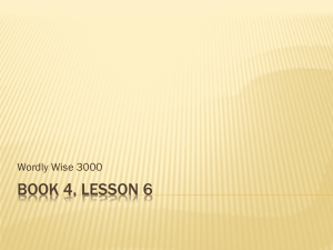 Book 4, Lesson 2