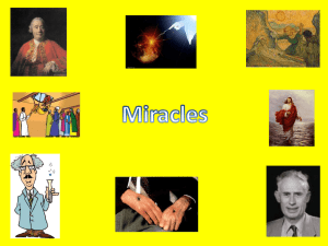 Miracles revision PowerPoint