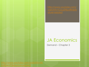 econ chapter 3 and 4 - ScarletBusinessEconomics