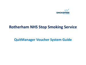 Rotherham NHS Stop Smoking Service