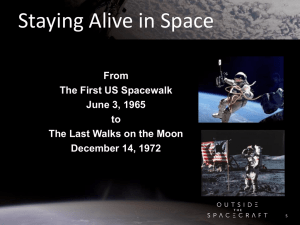 From The First US Spacewalk June 3, 1965 to The Last Walks on the