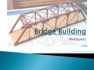 Bridge Building WebQuest