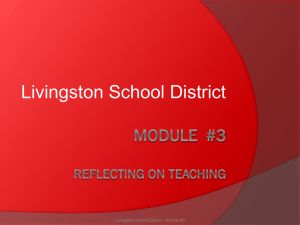 1. Reflection On Teaching Powerpoint