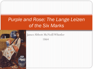 Purple and Rose: The Lange Leizen of the Six Marks