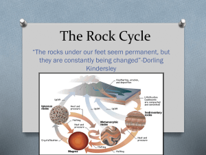 The Rock Cycle notes 1 - Red Hook Central School District