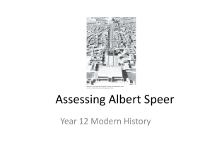 Assessing Albert Speer