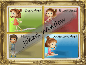 Johari-Window-Demo - Management Study Guide